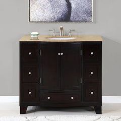 40" Single Sink Cabinet | HYP-0703-T-UWC-40