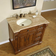 38" Single Sink Cabinet | HYP-0904-T-UIC-38-L/R
