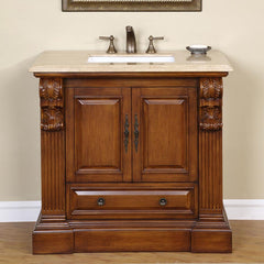 38.5" Single Sink Cabinet | HYP-0907-T-UWC-38