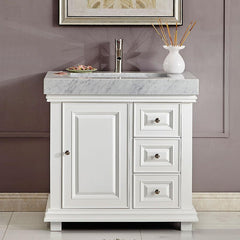 36" Single Sink Cabinet | V0286WR36