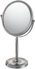 Aptations Chrome Recessed Base Free Standing Mirror