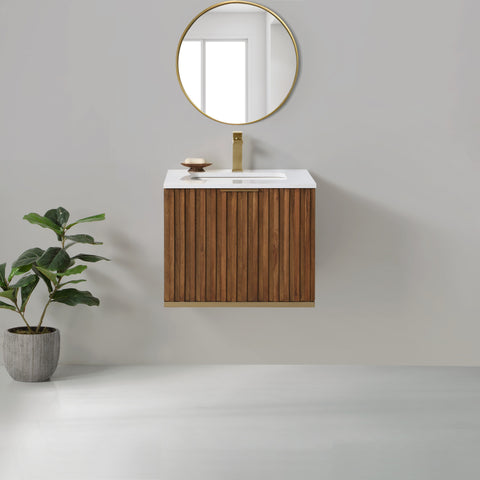 Terra 24" Wallmount Bathroom Vanity